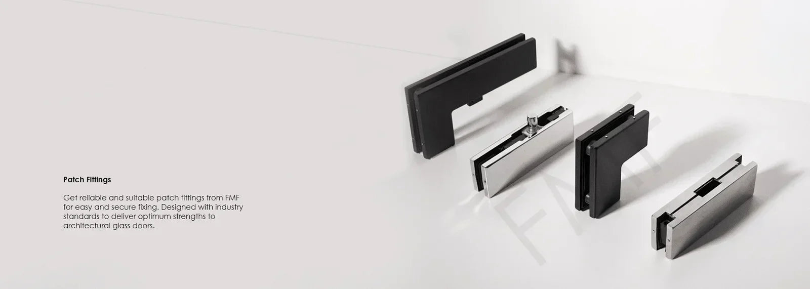 Top & Bottom Door Patch Fittings