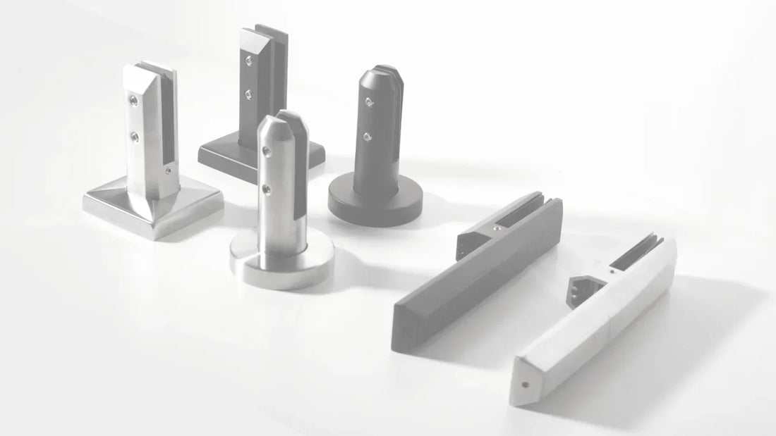 How do Spigots grant an unobstructed view on Frameless Glass Railing Systems?
