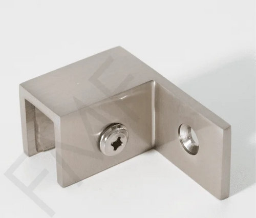 Left Side Sleeve Over Wall Mount Glass Clamp