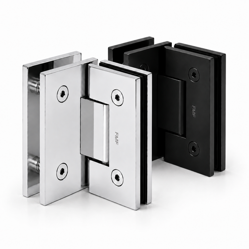 90° Glass-to-Glass Hinges