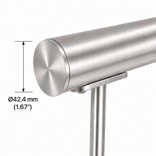 42.4MM Round Handrail and Fittings