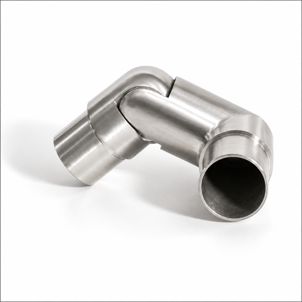 Adjustable Handrail Elbow Right-SS