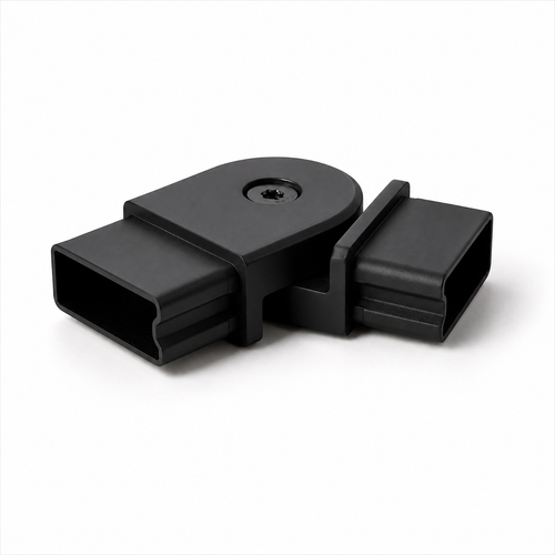 Adjustable Horizontal Elbow for Rectangle 40x20mm Handrail