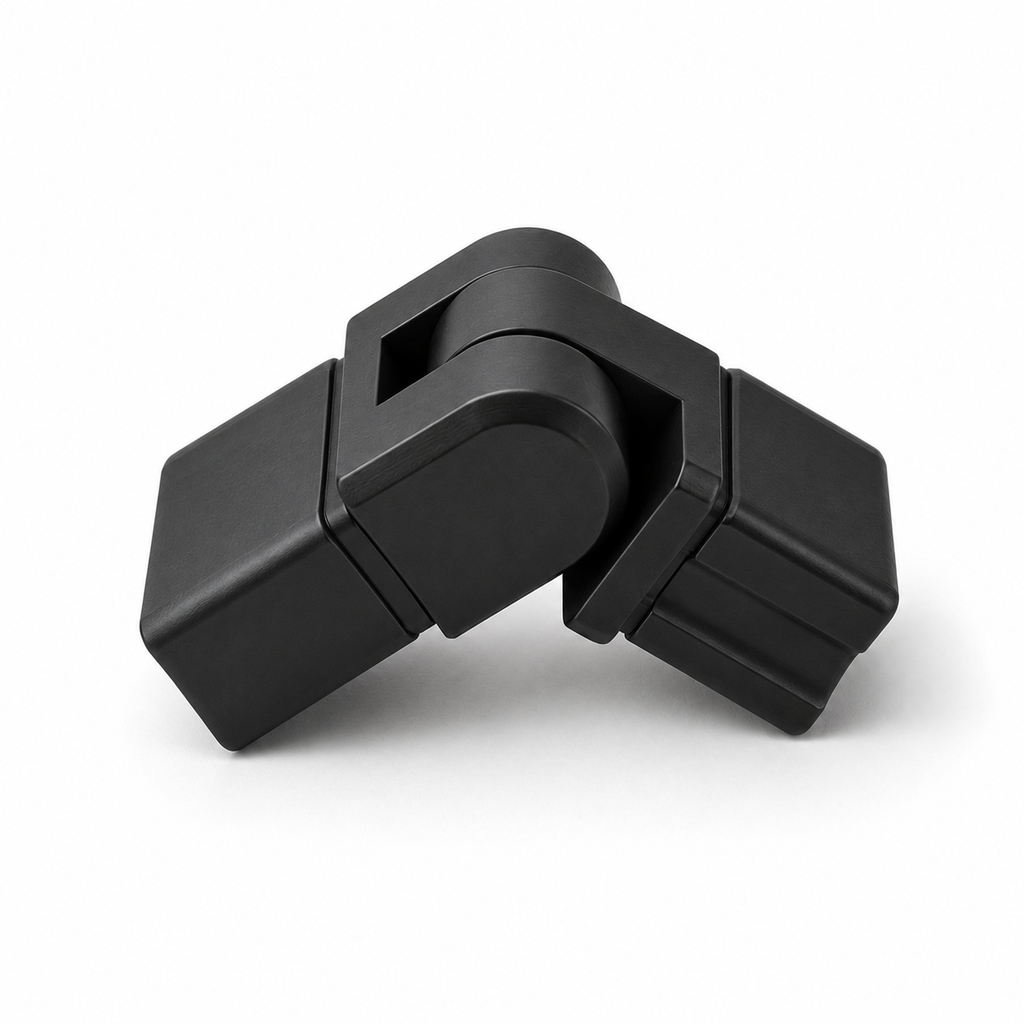 Adjustable Vertical Elbow for Rectangle 40x20mm Handrail