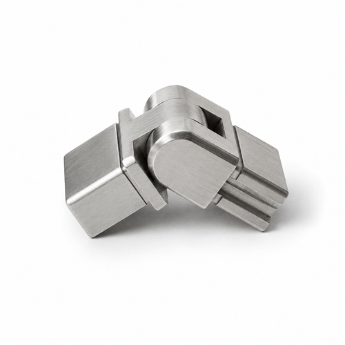 Adjustable Vertical Elbow for Rectangle 40x20mm Handrail