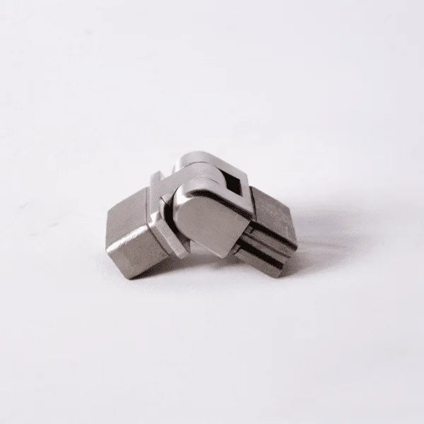 Adjustable Vertical Elbow for Rectangle 40x20mm Handrail