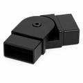 135°Horizontal Elbow for 50x25MM Rectangle Handrail