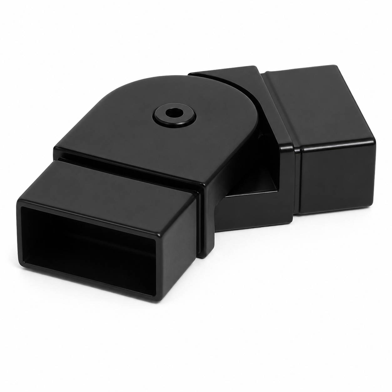 135°Horizontal Elbow for 50x25MM Rectangle Handrail