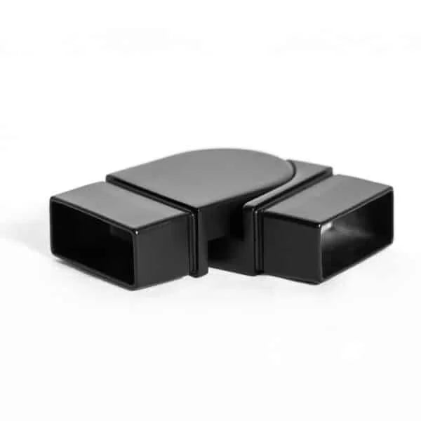 135°Horizontal Elbow for 50x25MM Rectangle Handrail