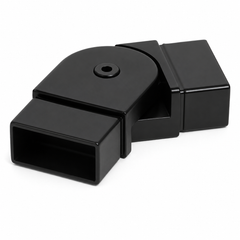 135°Horizontal Elbow for 50x25MM Rectangle Handrail