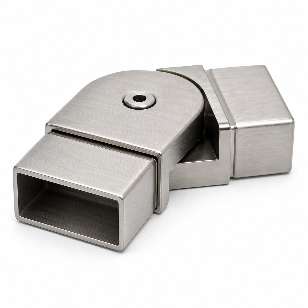 135°Horizontal Elbow for 50x25MM Rectangle Handrail