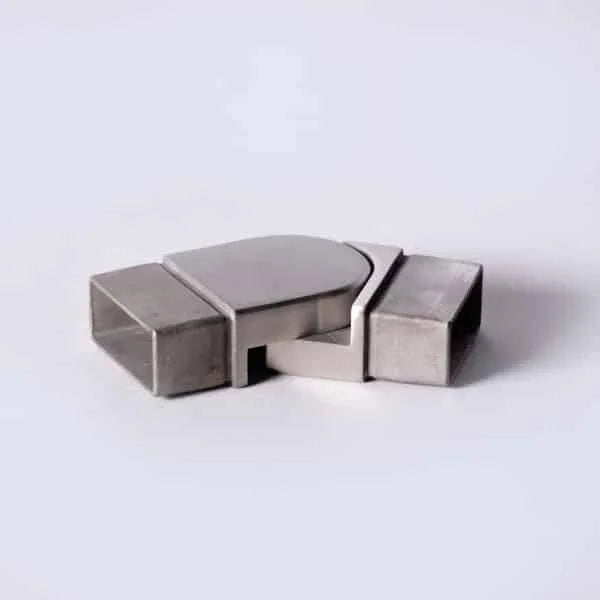 135°Horizontal Elbow for 50x25MM Rectangle Handrail