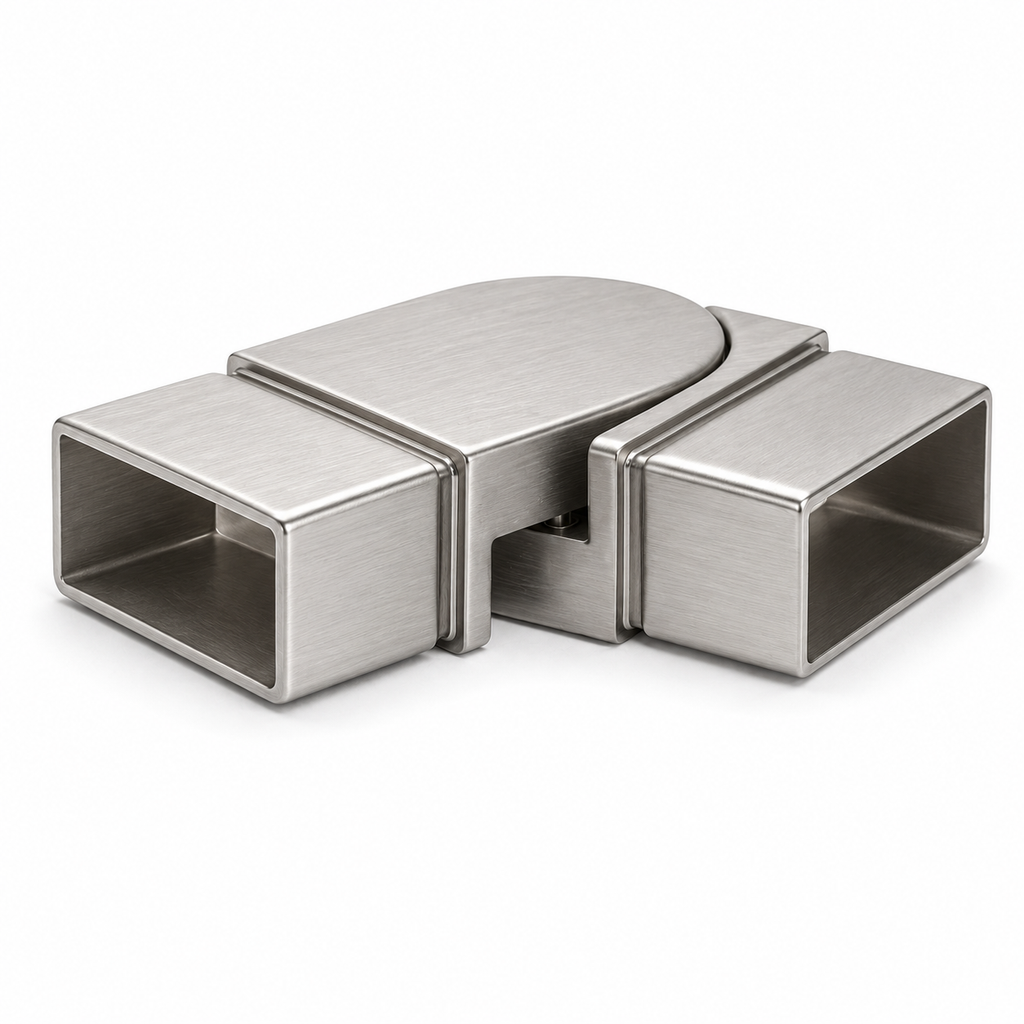 135°Horizontal Elbow for 50x25MM Rectangle Handrail