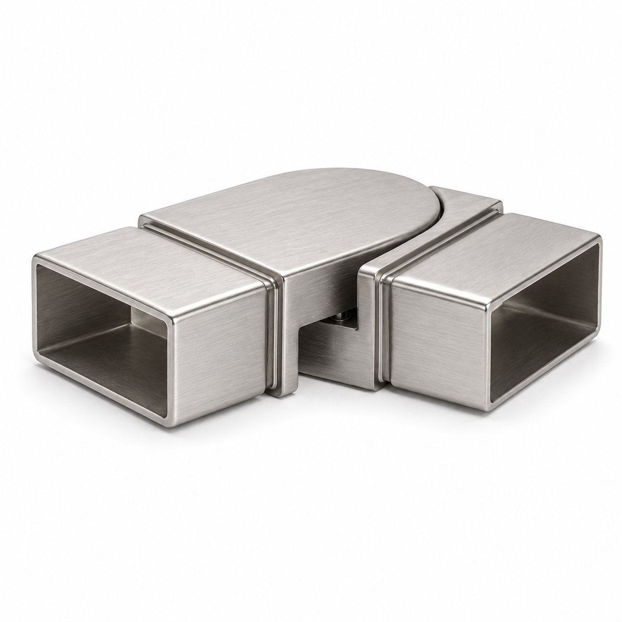 135°Horizontal Elbow for 50x25MM Rectangle Handrail
