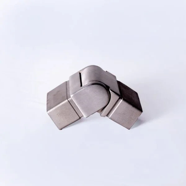 135° Vertical Elbow for 50x25MM Rectangle Handrail