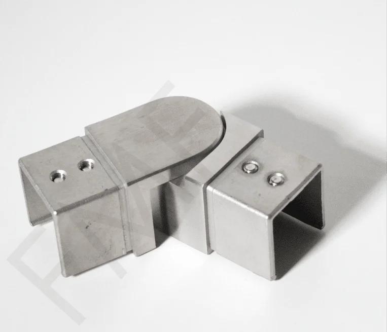 40x40MM 135° Horizontal Cap-Rail Elbow