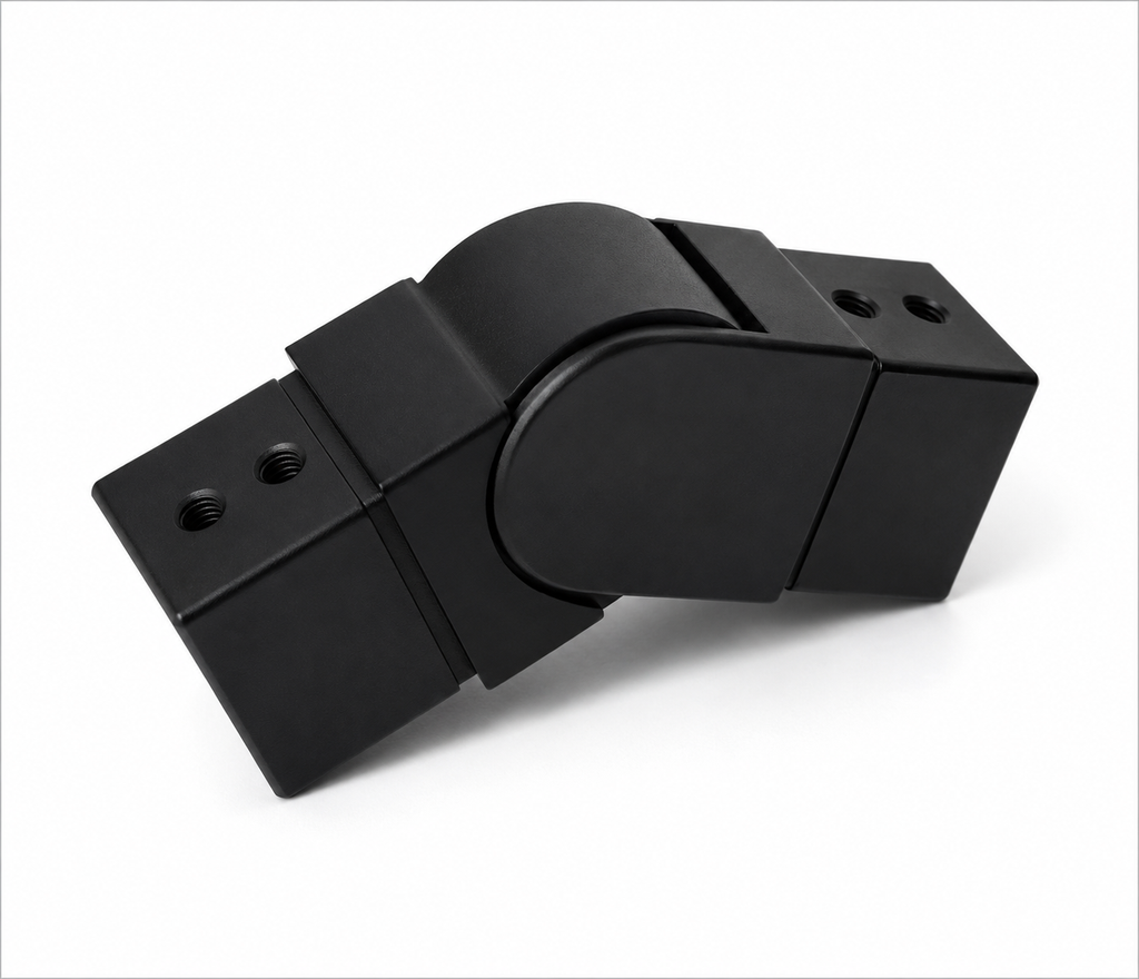 40x40MM 135° Vertical Cap-Rail Elbow