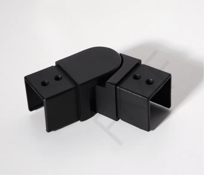40x40MM 135° Horizontal Cap-Rail Elbow
