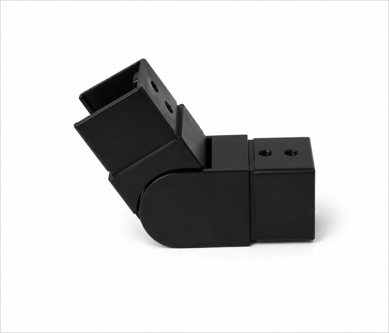 135° Adjustable Upward Elbow for 40x40mm Square CapRail
