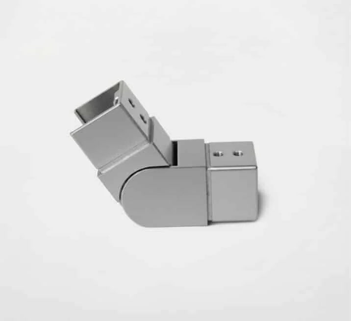 135° Adjustable Upward Elbow for 40x40mm Square CapRail