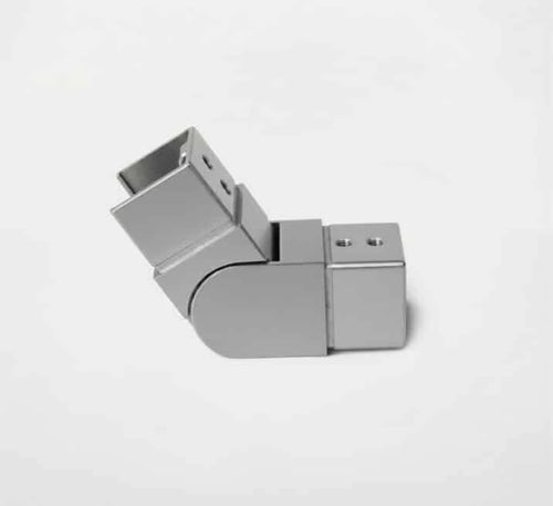135° Adjustable Upward Elbow for 40x40mm Square CapRail