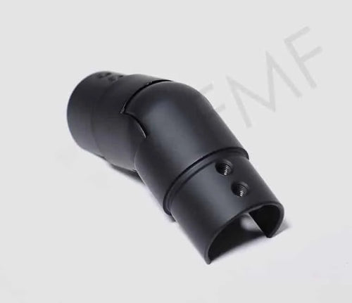 135°Adjustable 42.2 Cap Rail Downward Elbow