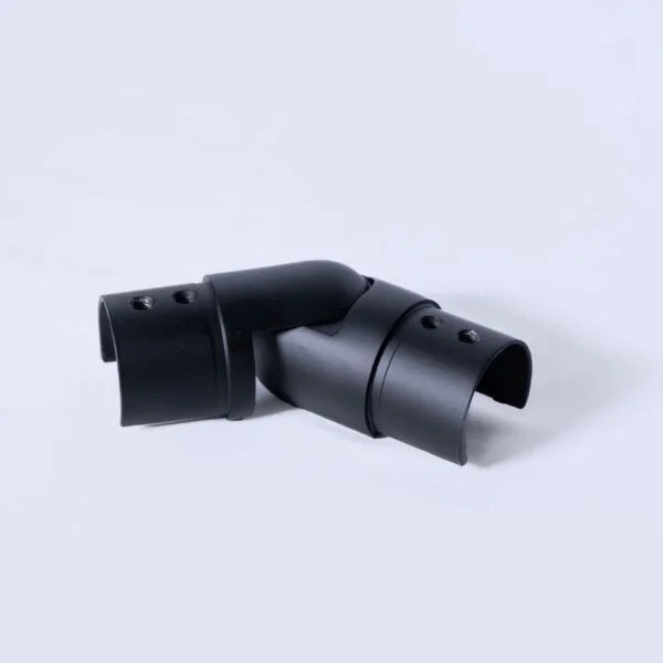 Adjustable Horizontal Elbow for Round Cap 42.4mm Ø Handrail
