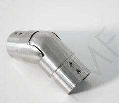 135°Adjustable 42.2 Cap Rail Downward Elbow