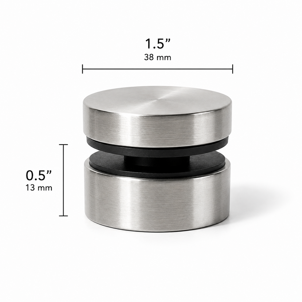38MM Ø Solid Standoff 316SS