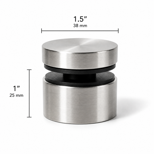 38MM Ø Solid Standoff 316SS