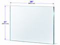 1/2" Railing Glass Panel - 41" Height