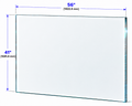 1/2" Railing Glass Panel - 41" Height