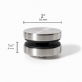 50MM Ø Solid Standoff 316SS