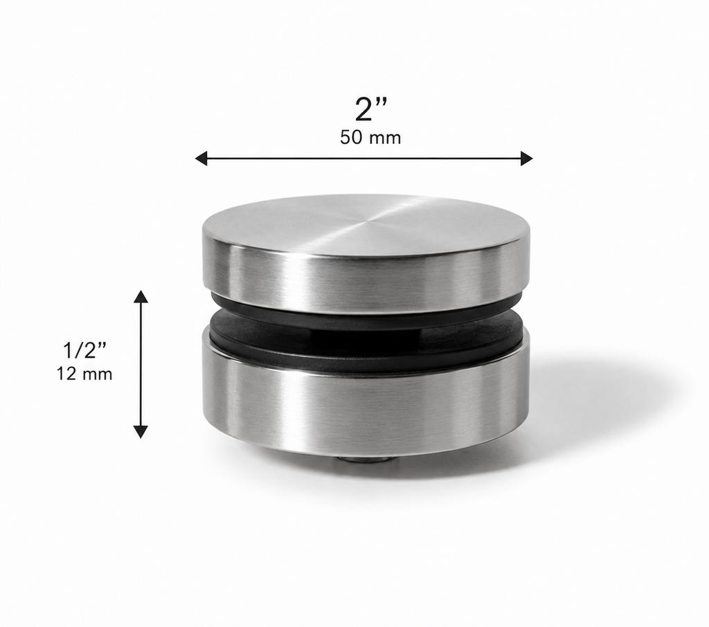 50MM Ø Solid Standoff 316SS