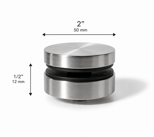 50MM Ø Solid Standoff 316SS