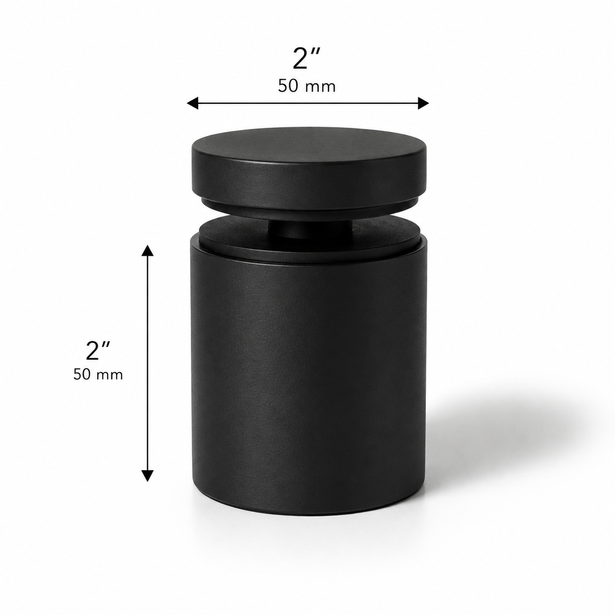 50MM Ø Solid Standoff 316SS