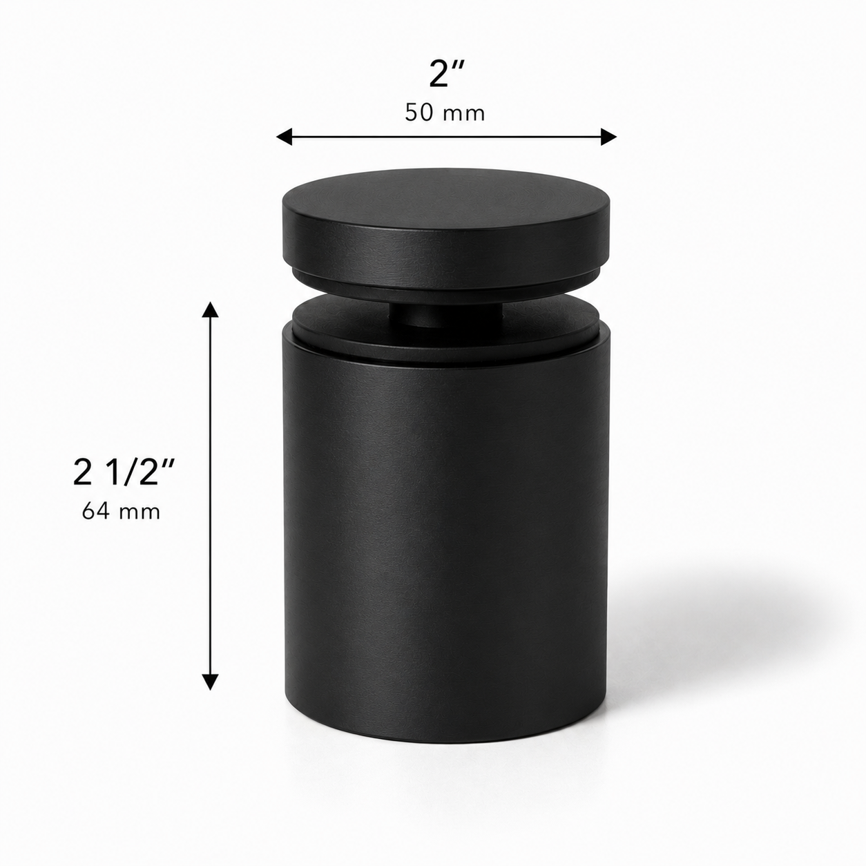 50MM Ø Solid Standoff 316SS