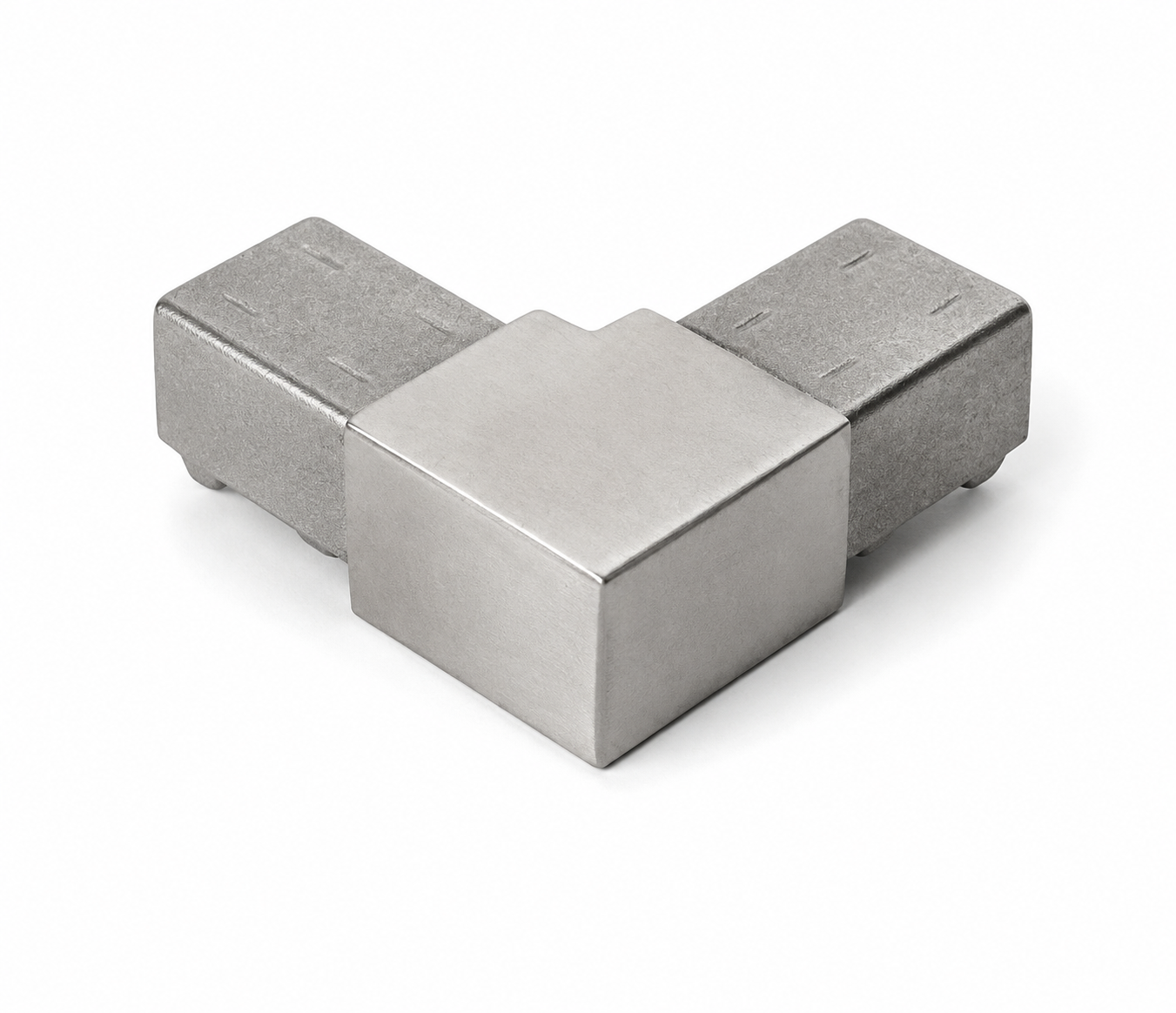 90° Elbow for 25x21mm Rectangular Cap Handrail