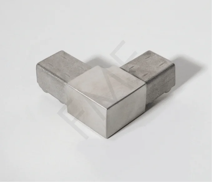 90° Elbow for 25x21mm Rectangular Cap Handrail