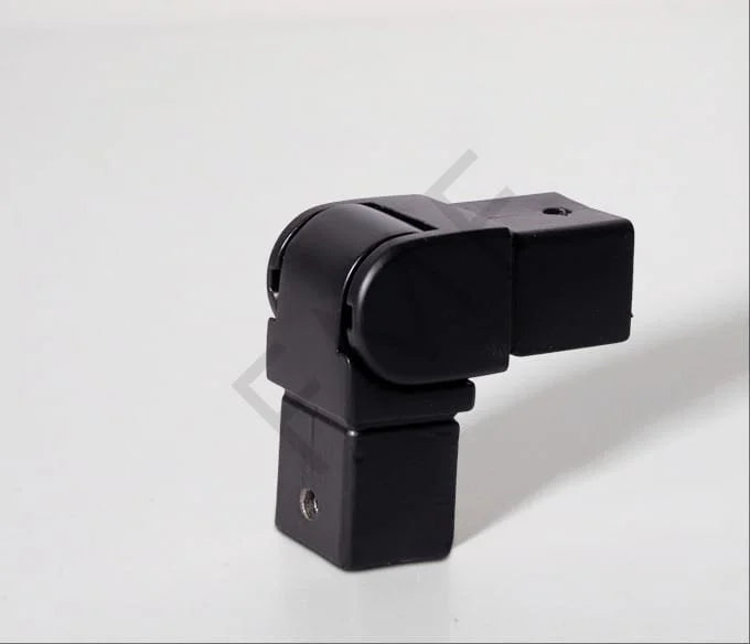 90° Adjustable Vertical Elbow for 25x21 mm Rectangular Cap Handrail
