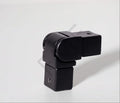 90° Adjustable Vertical Elbow for 25x21 mm Rectangular Cap Handrail