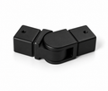 90° Adjustable H-Elbow for 25x21mm Rectangular Cap Handrail
