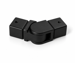 90° Adjustable H-Elbow for 25x21mm Rectangular Cap Handrail