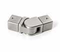 90° Adjustable H-Elbow for 25x21mm Rectangular Cap Handrail