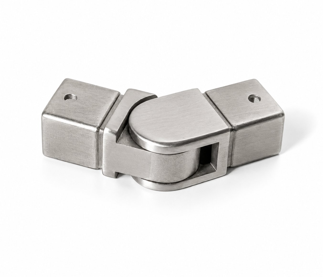 90° Adjustable H-Elbow for 25x21mm Rectangular Cap Handrail