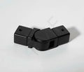 90° Adjustable H-Elbow for 25x21mm Rectangular Cap Handrail