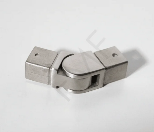 90° Adjustable H-Elbow for 25x21mm Rectangular Cap Handrail