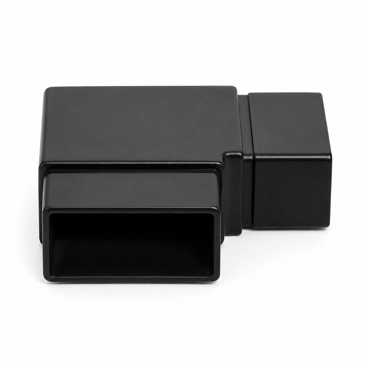 90° Elbow for 50x25MM Rectangle Handrail