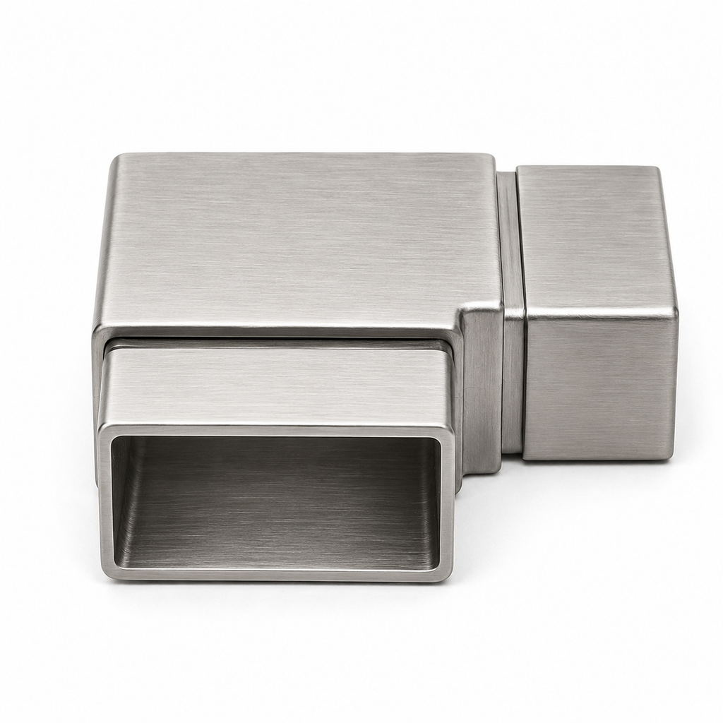 90° Elbow for 50x25MM Rectangle Handrail