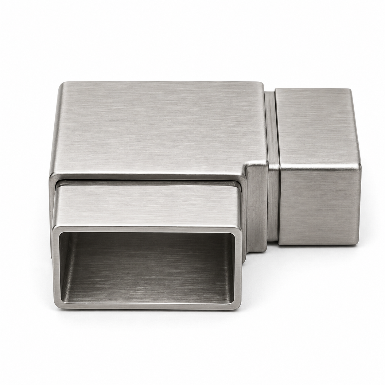 90° Elbow for 50x25MM Rectangle Handrail